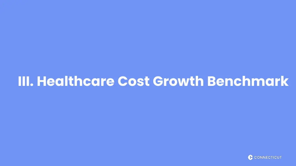 iii healthcare cost growth benchmark