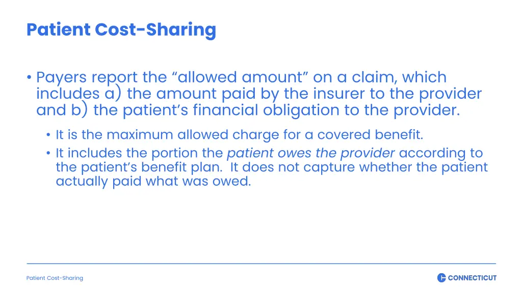 patient cost sharing