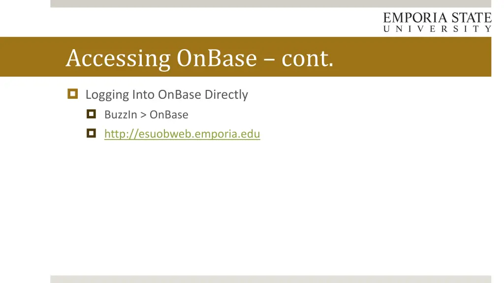 accessing onbase cont 2