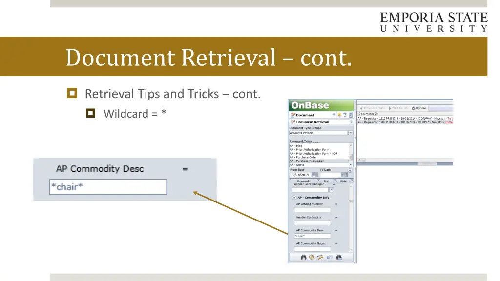 document retrieval cont 3