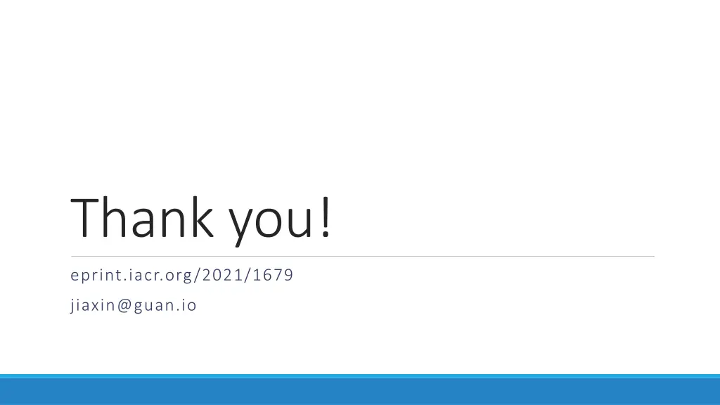 thank you