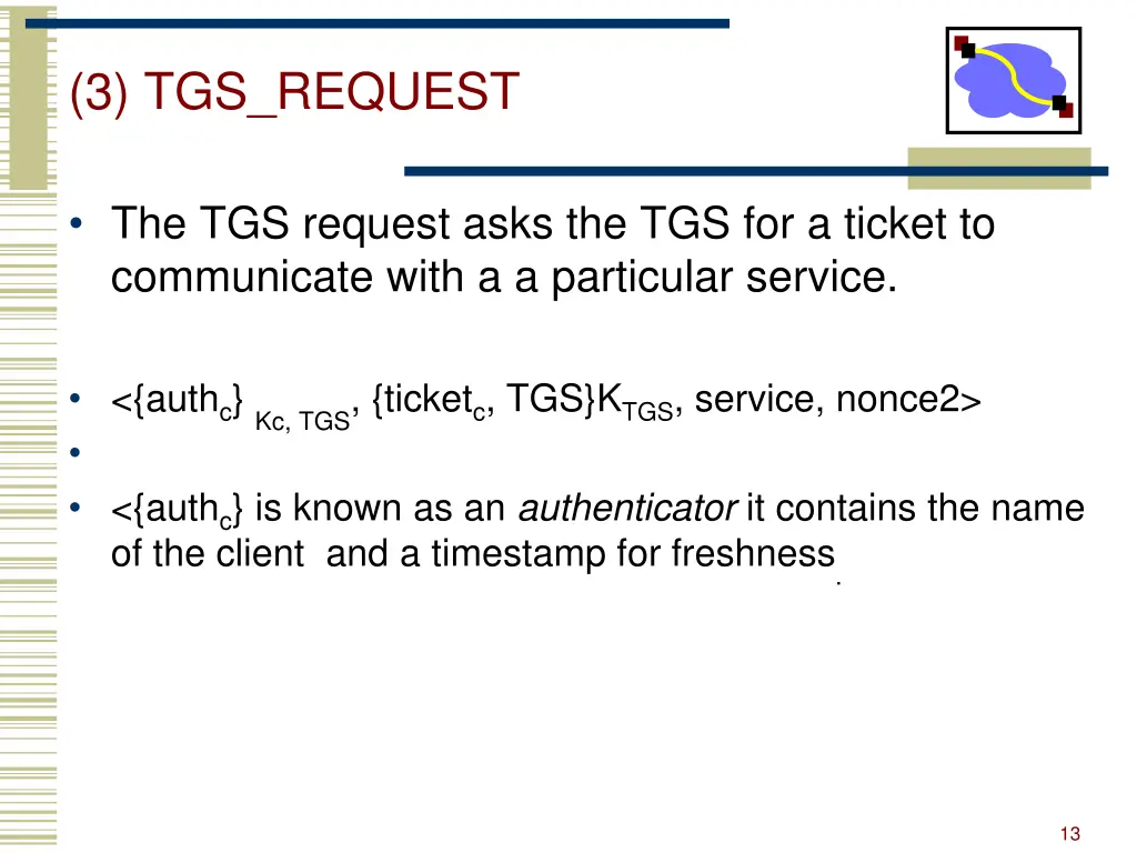 3 tgs request