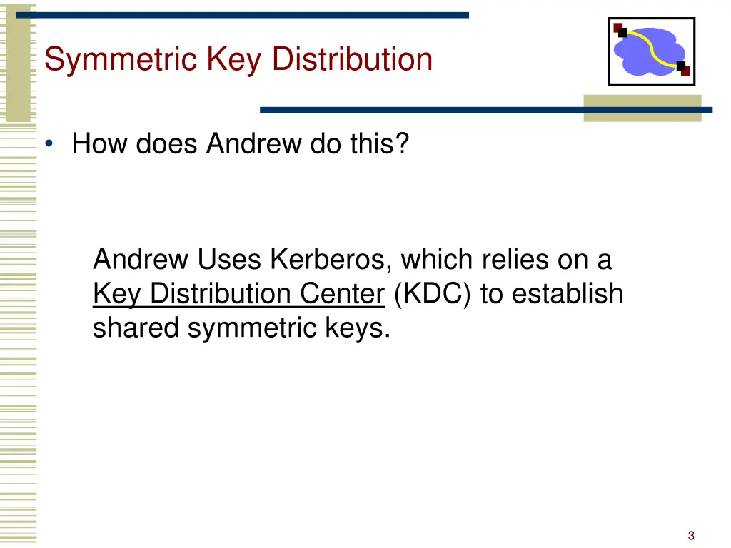 symmetric key distribution