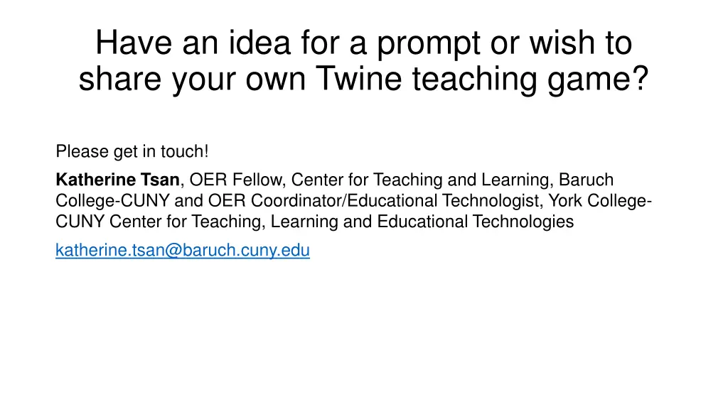 have an idea for a prompt or wish to share your