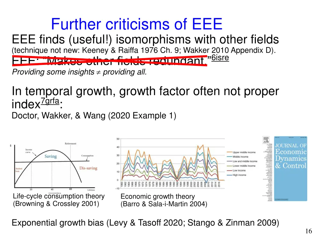 further criticisms of eee eee finds useful
