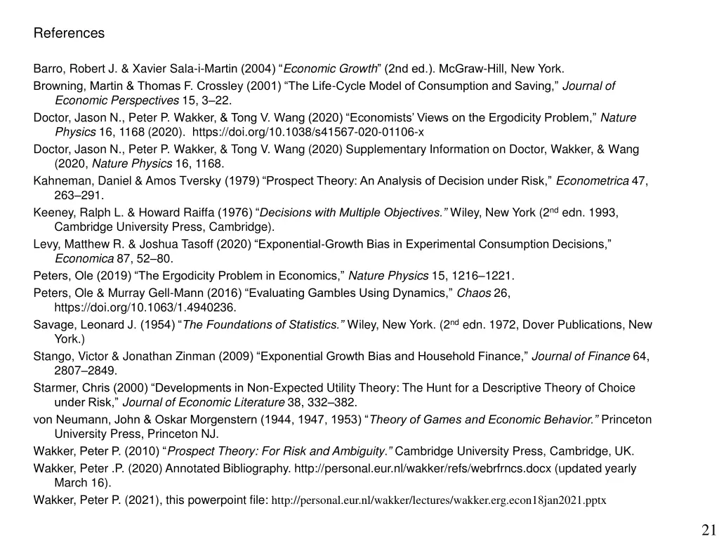 references