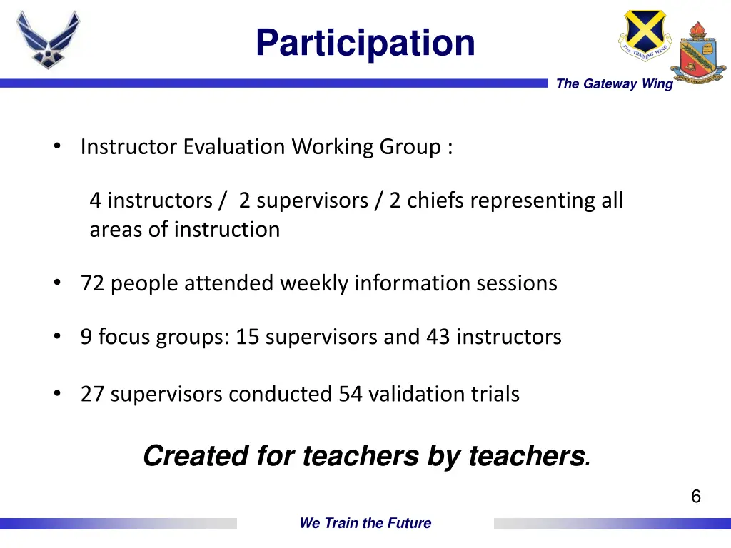 participation
