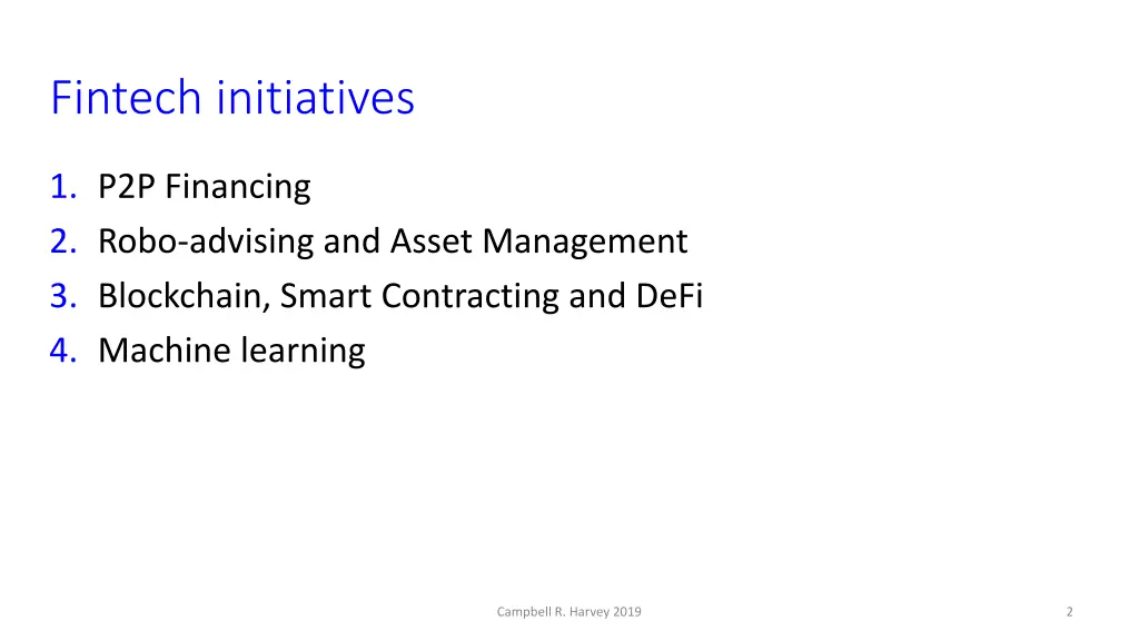 fintech initiatives