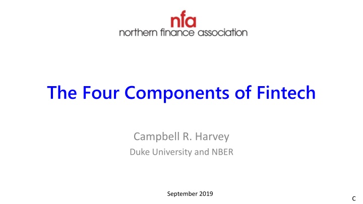 the four components of fintech