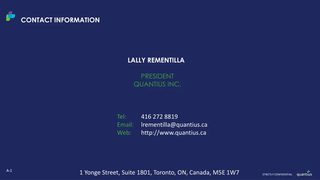 contact information