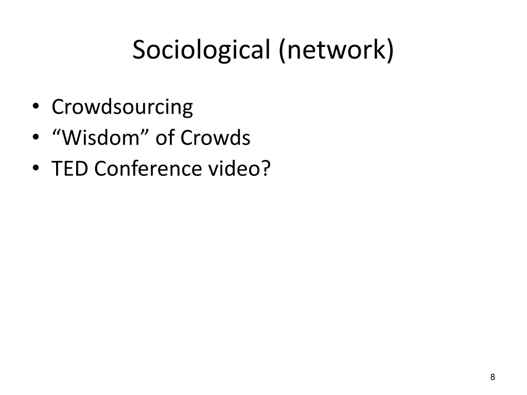 sociological network