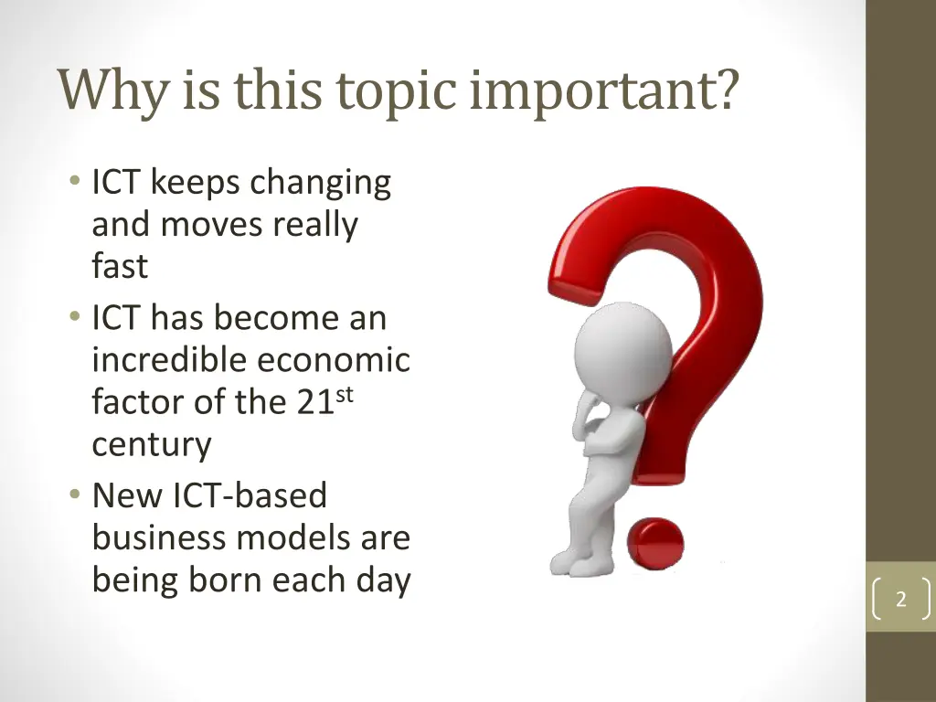 why is this topic important