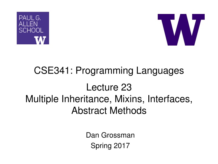 cse341 programming languages