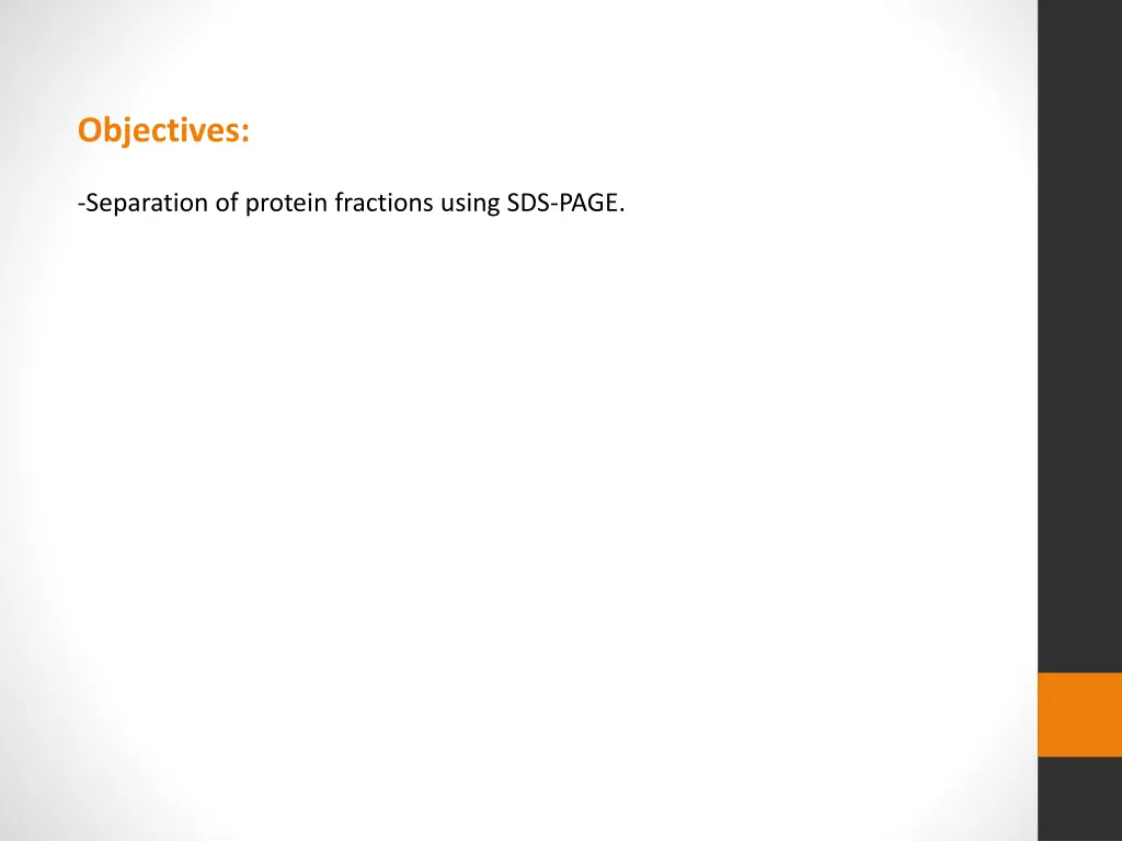 objectives