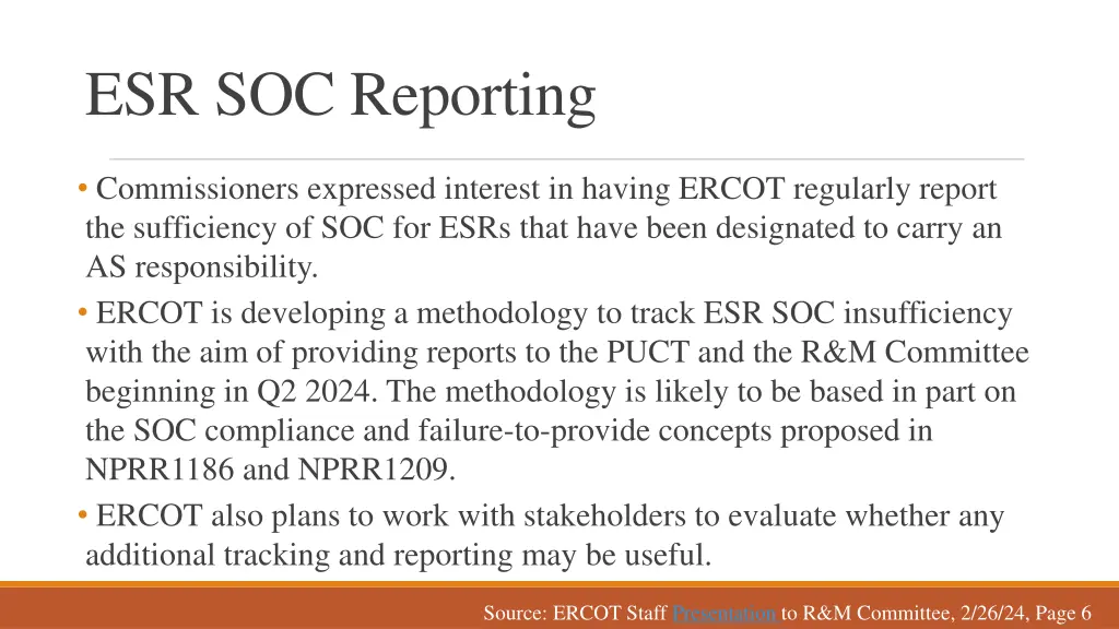 esr soc reporting