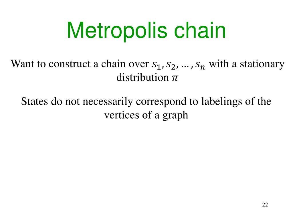 metropolis chain