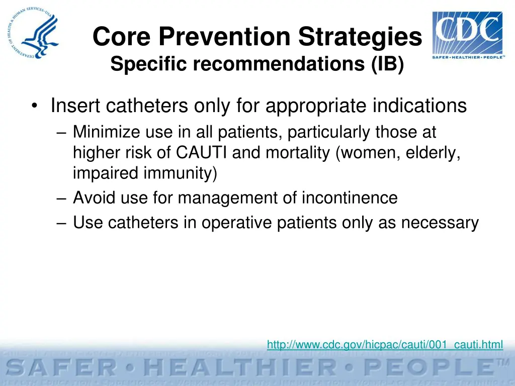 core prevention strategies specific 1