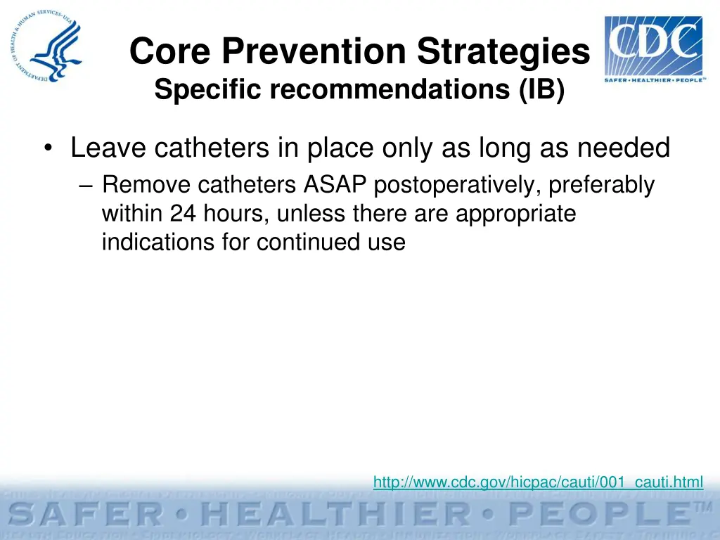 core prevention strategies specific 2