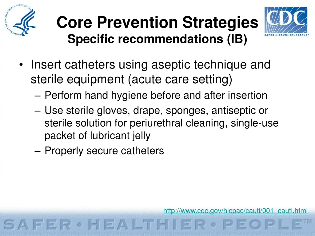 core prevention strategies specific 3