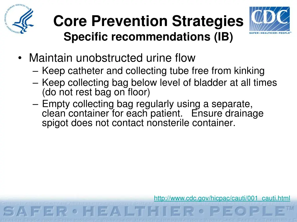 core prevention strategies specific 5