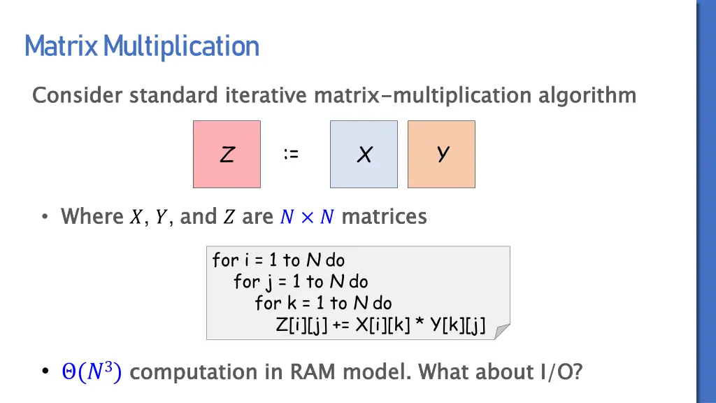 matrix multiplication