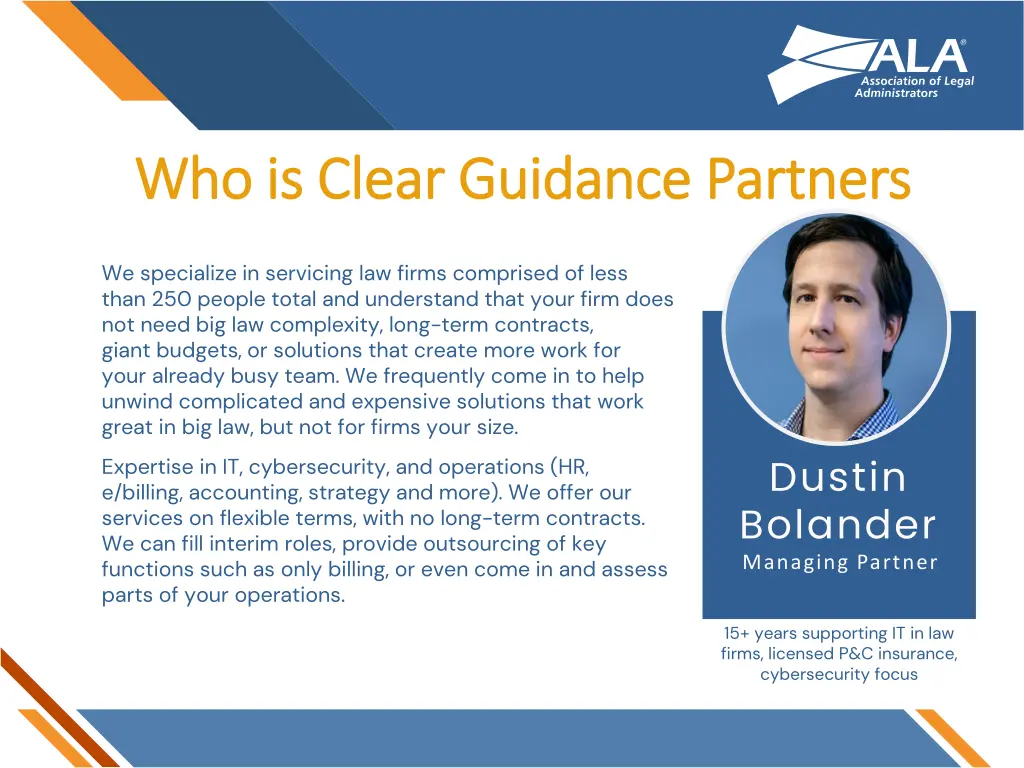 who is clear guidance partners who is clear
