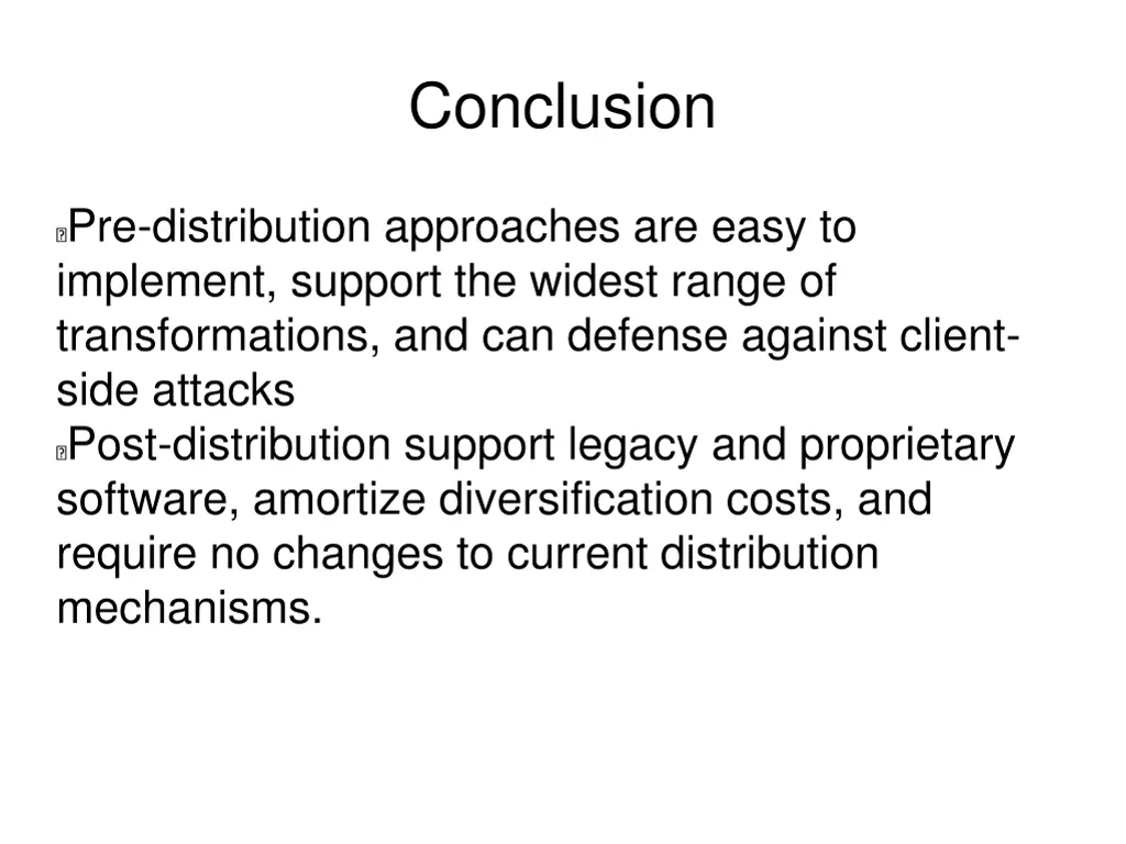 conclusion