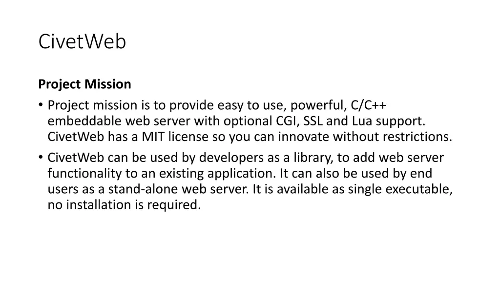civetweb