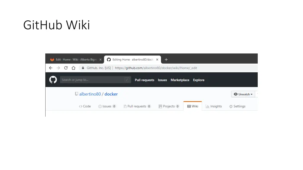 github wiki