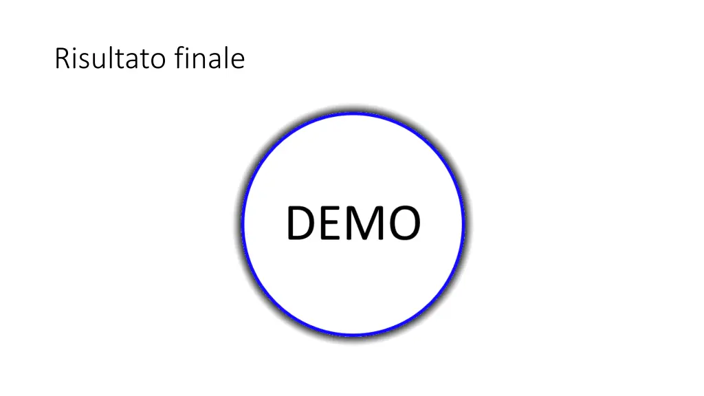risultato finale