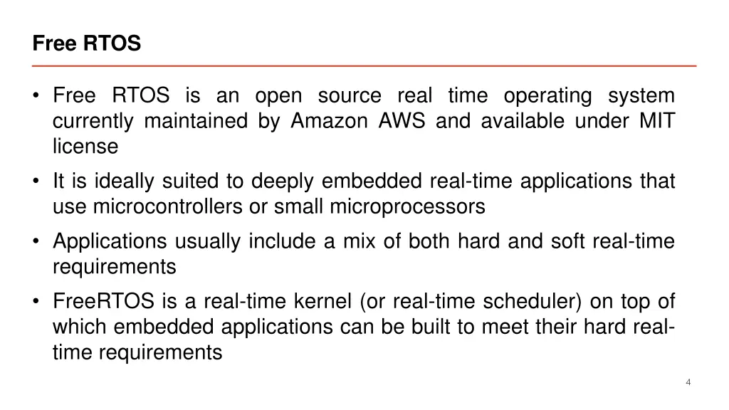free rtos 1