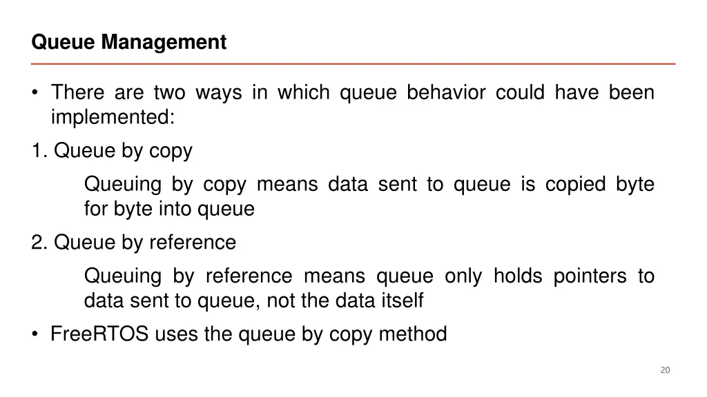 queue management 1