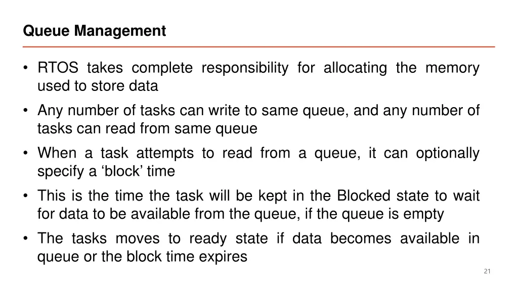 queue management 2