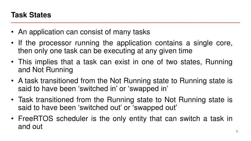 task states