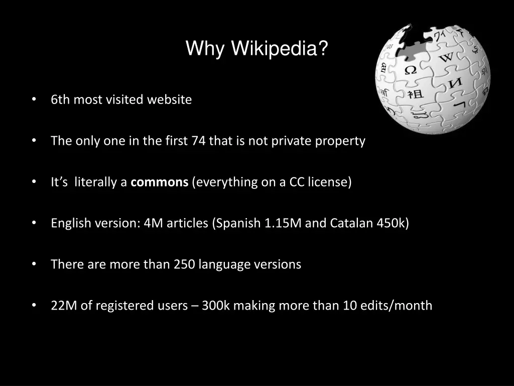 why wikipedia
