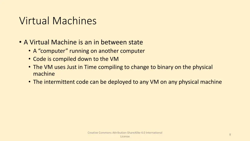 virtual machines