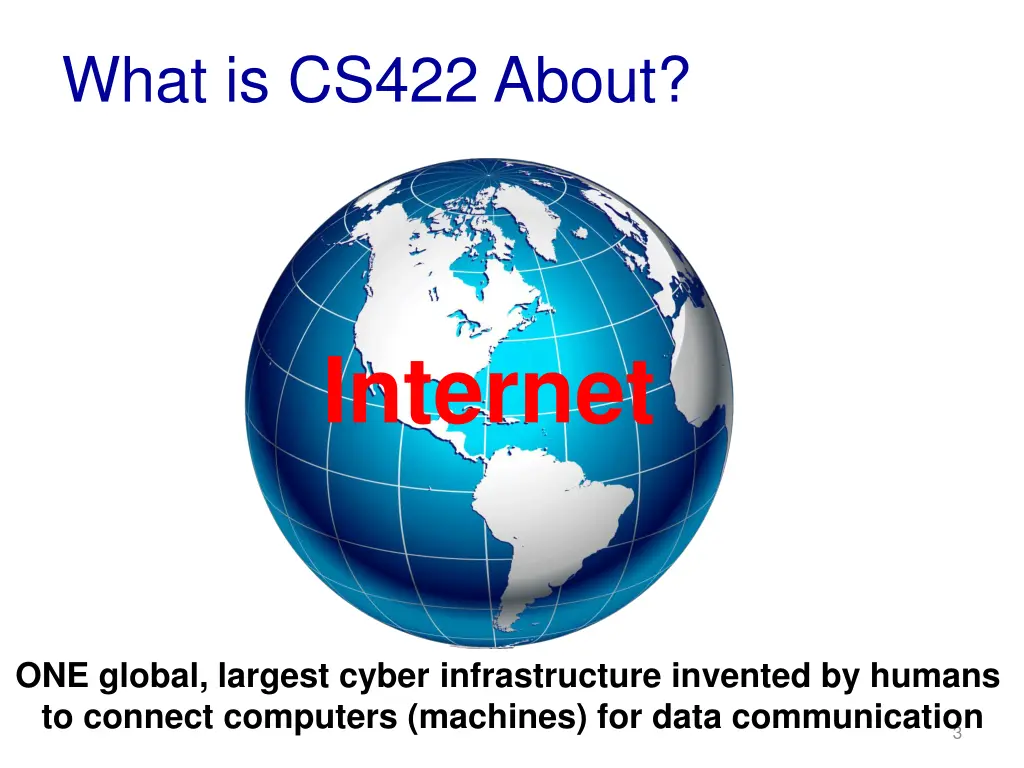 what is cs422 about