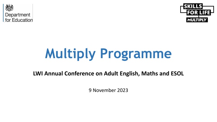 multiply programme