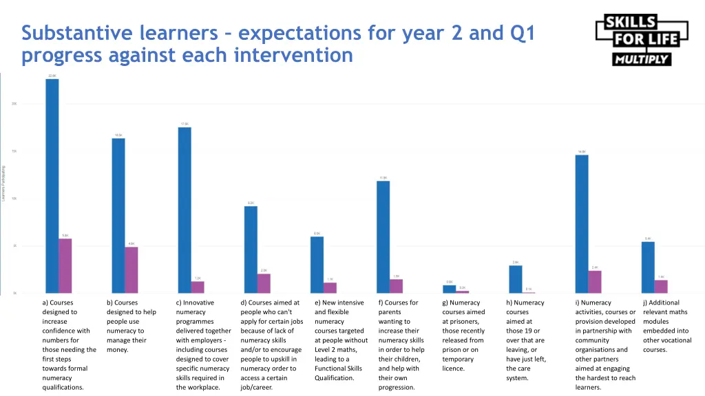 substantive learners expectations for year