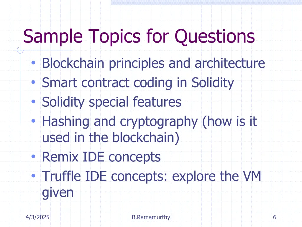sample topics for questions
