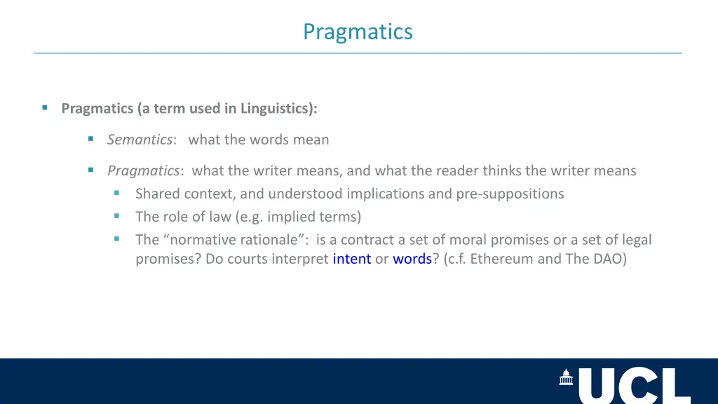 pragmatics