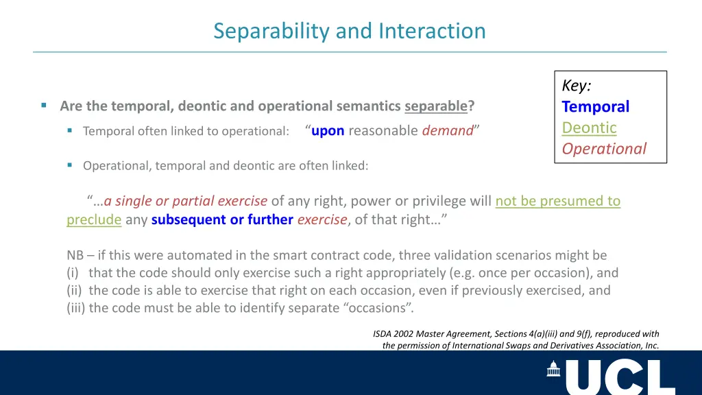separability and interaction