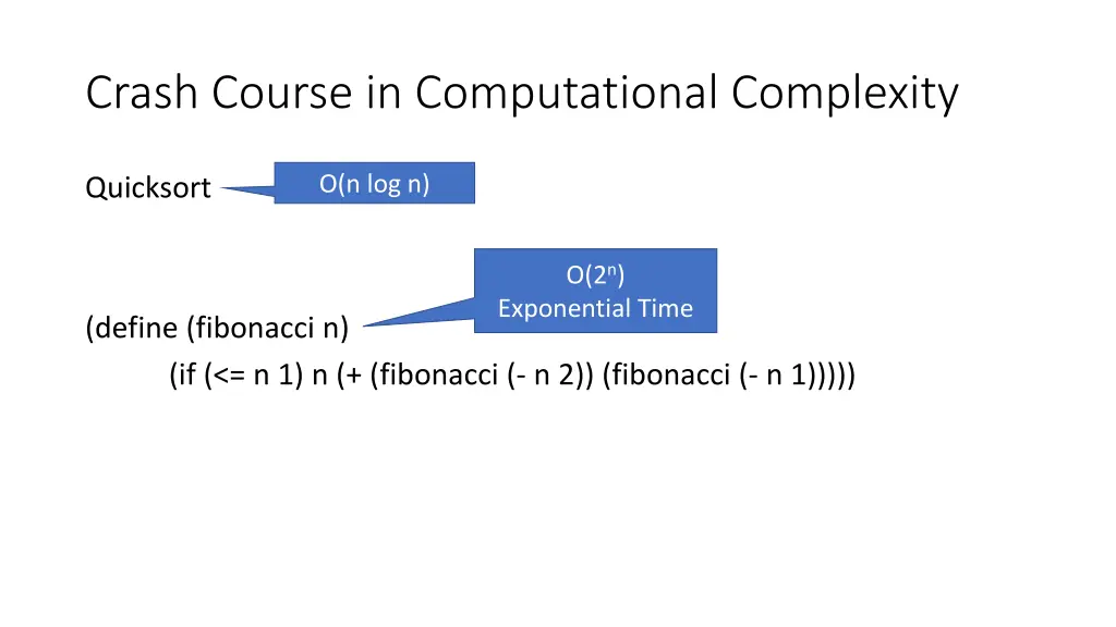 crash course in computational complexity 2