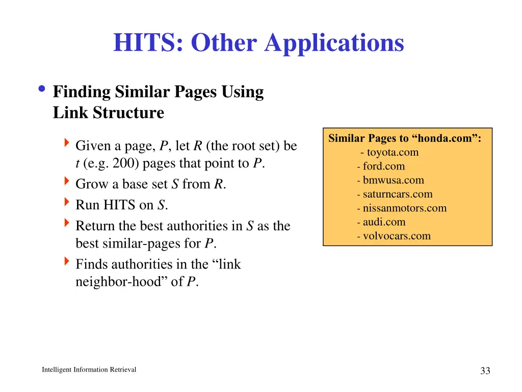 hits other applications