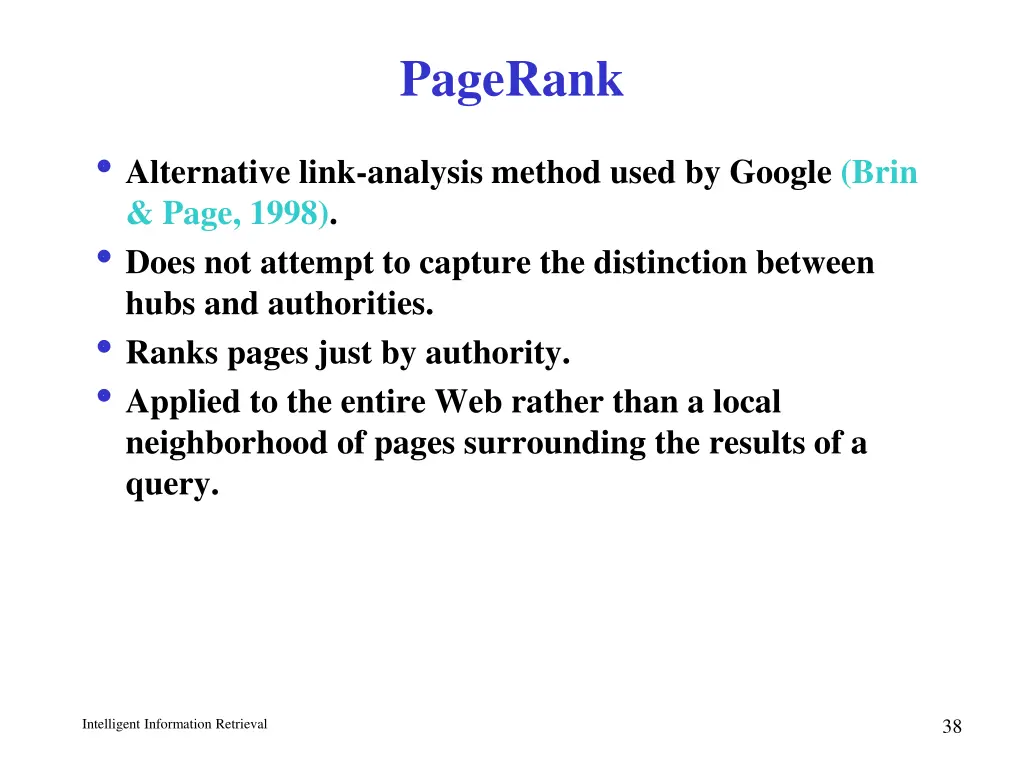 pagerank