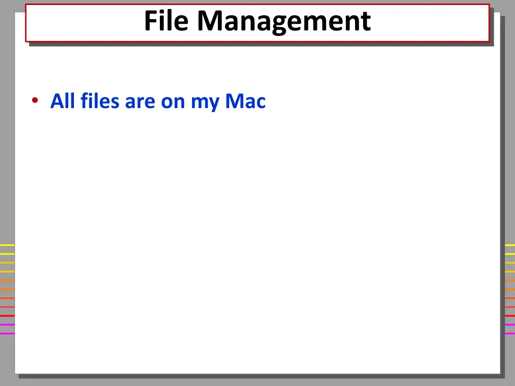 file management