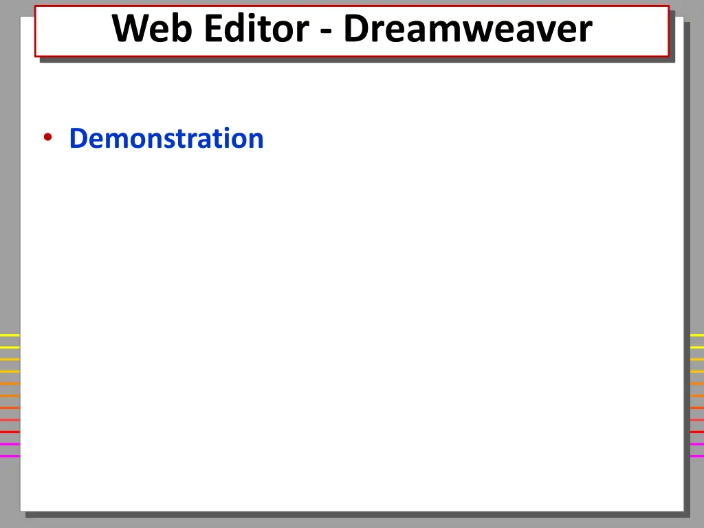 web editor dreamweaver