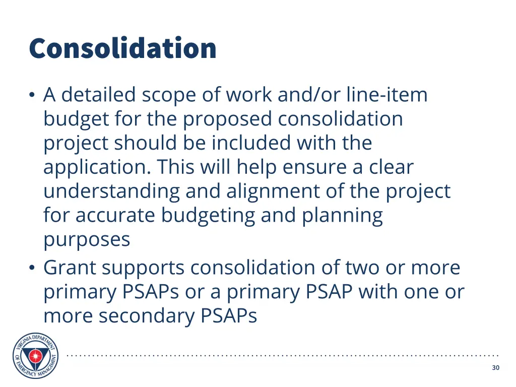 consolidation 1