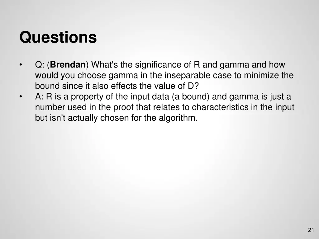 questions 5