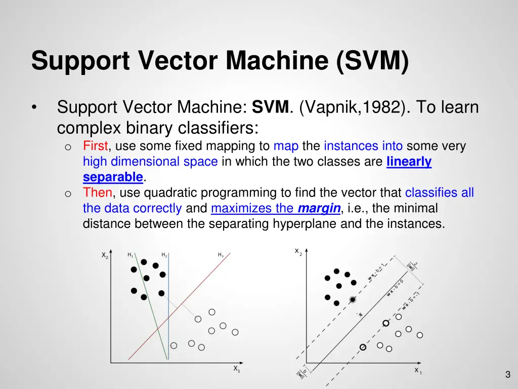 support vector machine svm